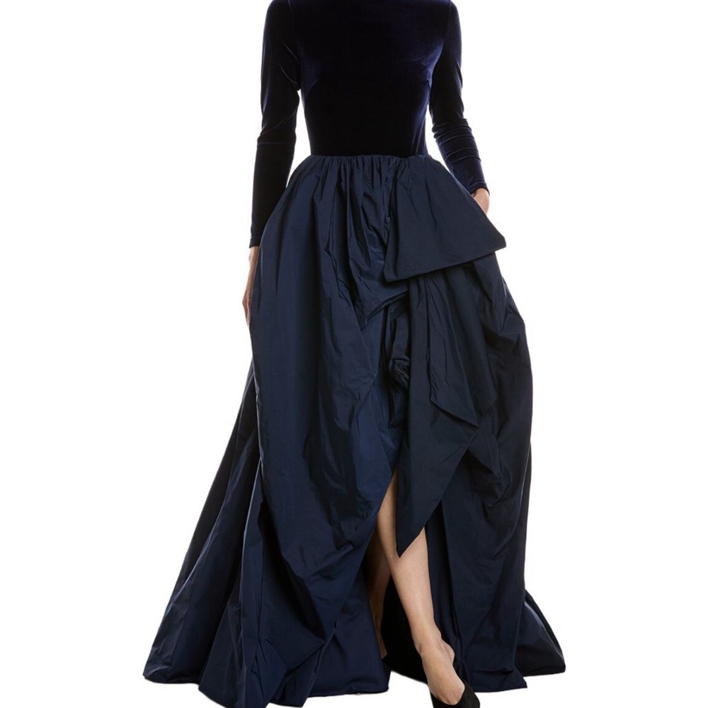 Elegant Navy Blue Women's Dress